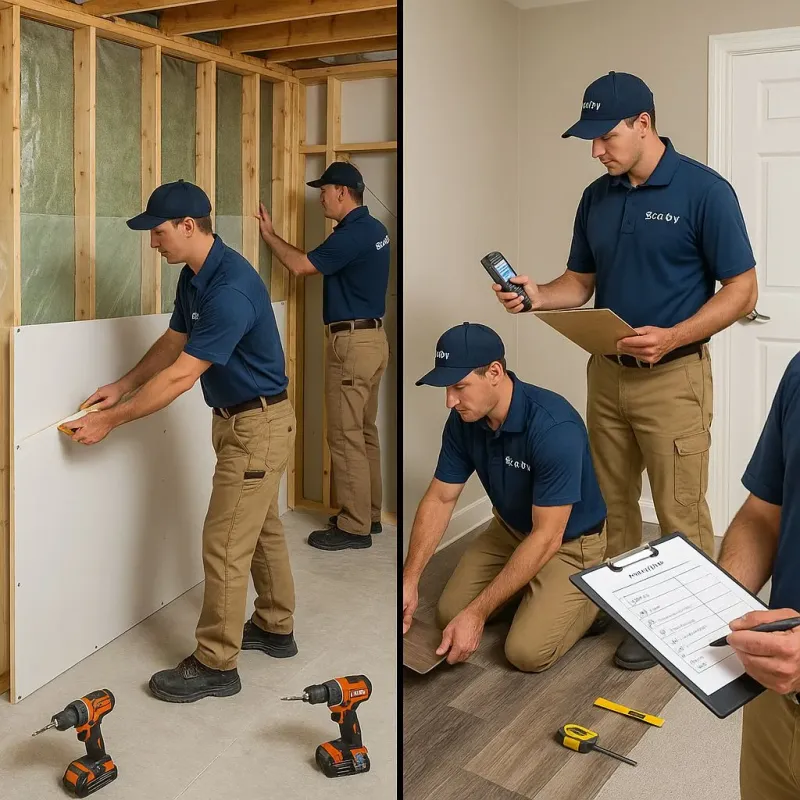 Repairs and Reconstruction process in Holualoa, HI